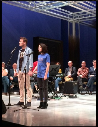 Top Tip: Paul Reid and Sarah Greene singing